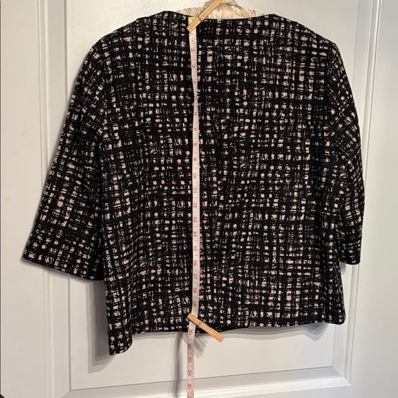 Michael Kors Black and Cream Tweed Jacket - Picture 7 of 10